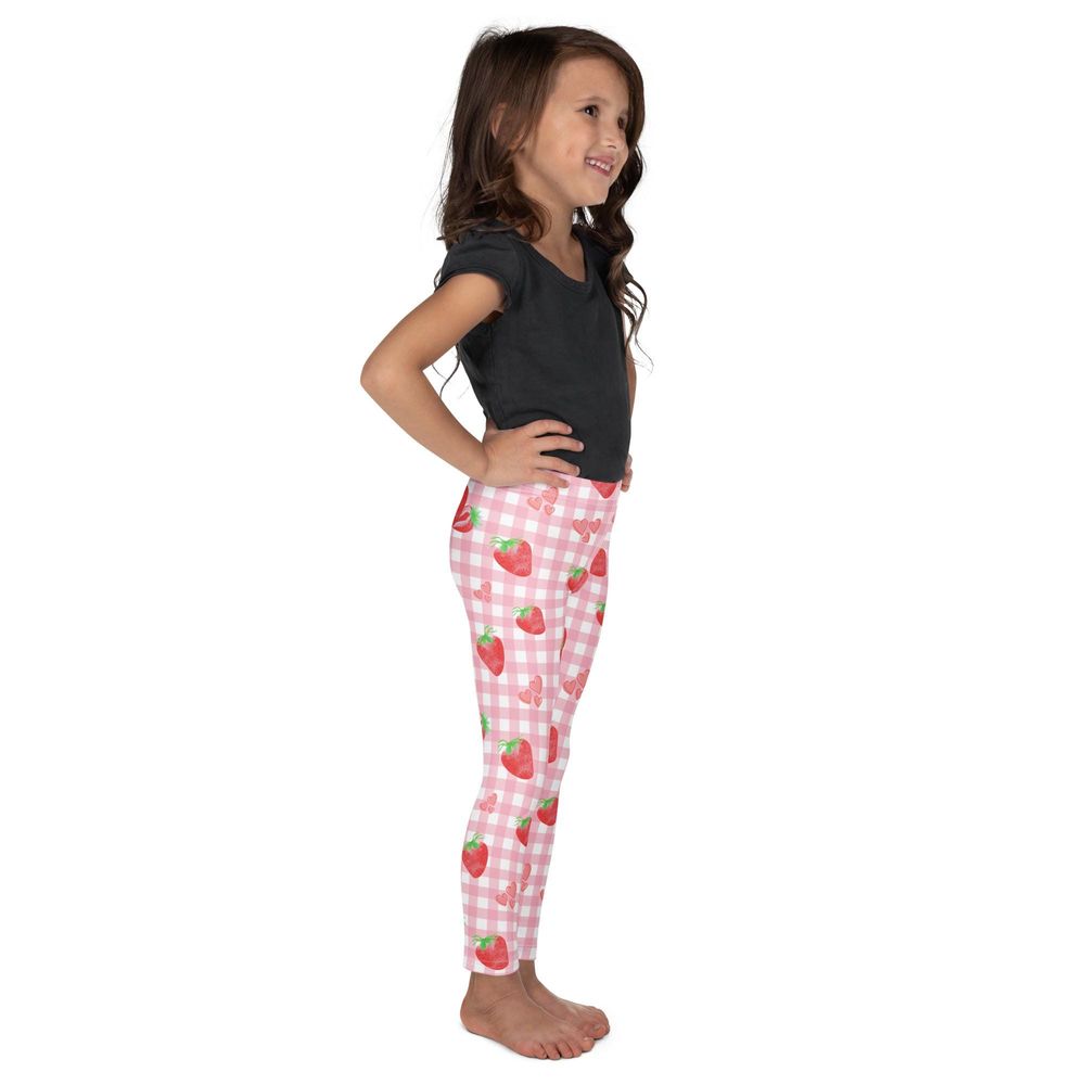 Sweet Strawberry Leggings | Berry Adorable Playtime Comfort