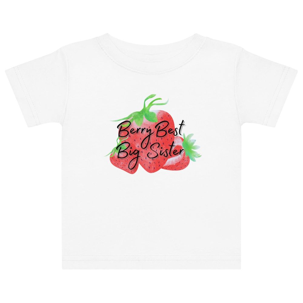Sweet Strawberry Baby Tee | Berry Soft & Snug